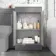 Avon Stone Grey Basin Vanity and Back To Wall Unit 1000mm
