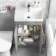Avon Stone Grey Combination Vanity Basin and Aruba Toilet 1000mm