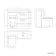 Avon Stone Grey Combination Basin Drawer and Aruba Toilet 1100mm - Right Handed