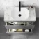 Trent Stone Grey Drawer with Marble Top 800mm - Excludes Counter Top Basin