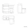 Trent Stone Grey Combination Basin Drawer and Aruba Toilet 1100mm
