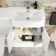 Harper Gloss White Combination Vanity Basin and Atlanta Toilet 1200mm - Right Handed