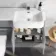 Foster Stone Grey Combination Vanity Basin and Seattle Toilet 1200mm - Right Handed