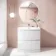 Bali Gloss White Basin Drawer Vanity 800mm