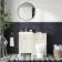 Bermuda Chalk White Combination Vanity Basin and Seattle Toilet 1000mm