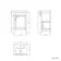 Bermuda Graphite Grey Basin Vanity 500mm