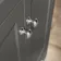 Bermuda Graphite Grey Combination Vanity Basin and Seattle Toilet 1100mm
