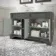 Lucia Graphite Grey Double Vanity with Marble Top & Round Counter Top Basin 1200mm