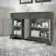 Lucia Graphite Grey Double Vanity with Marble Top & Oval Counter Top Basin 1200mm
