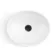Avon Gloss White Vanity with Marble Top & Oval Counter Top Basin 600mm - Black Accents
