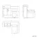 Harper Gloss White Combination Vanity Basin & Miami Toilet 1000mm - Black Accents