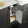 Monaco Graphite Grey Combination Vanity Traditional Basin with Marble Top and Seattle Toilet 1500mm
