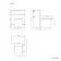 Charcoal Elm Back To Wall Unit and Boston Toilet