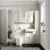 Traditional Chalk White Back To Wall Unit and Boston Toilet