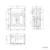 Monaco Graphite Grey Combination Vanity Traditional Basin and Hudson Toilet with Wooden Seat 1500mm