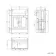 Monaco Inky Blue Combination Vanity Traditional Basin with Marble Top 1500mm (Excludes Pan & Cistern)
