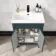 Bermuda Inky Blue Basin Vanity 600mm