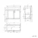 Bermuda Dove Grey Vanity with Curved Counter Top Basin 800mm - Brushed Brass Accents