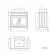 Lucia Graphite Grey Vanity with Marble Top & Curved Counter Top Basin 840mm - Brushed Brass Accents