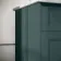 Lucia Midnight Green Vanity with Marble Top & Curved Counter Top Basin 840mm