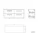 Elba Gloss White Wall Hung Drawer with Marble Top 1200mm Excludes Basins - Black Accents