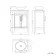 Bermuda Dove Grey Vanity with Oval Counter Top Basin 600mm - Brass Knurled Handles
