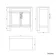 Bermuda Chalk White Vanity with Marble Top & Oval Counter Top Basin 800mm - Brass Knurled Handles