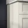 Lucia Chalk White Vanity with Marble Top & Undermount Basin 630mm - Brass Knurled Handles