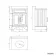 Lucia Chalk White Vanity with Marble Top & Undermount Basin 630mm - Brass Knurled Handles