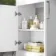 Mersey Gloss White Combination Vanity Basin and Miami Toilet 1000mm