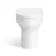 Mersey Gloss White Combination Vanity Basin and Miami Toilet 1300mm