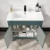 Bermuda Midnight Green Basin Vanity 800mm