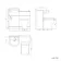 Quartz Gloss White Combination Vanity Basin and Houston Toilet 950mm