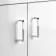 Quartz Gloss White Combination Vanity Basin and Denver Toilet 1050mm