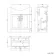 Capri Cotton White Vanity with Semi Recessed Basin 650mm - Traditional Handles