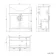 Capri Cotton White Vanity with Semi Recessed Basin 750mm - Traditional Handles