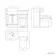 Capri Fog Grey Combination Vanity Basin and Miami Toilet 1050mm - Chrome Handles