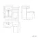 Capri Fog Grey Combination Vanity Basin and Houston Toilet 1050mm - Chrome Handles