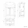 Capri Slate Grey Combination Vanity Basin and Houston Toilet 1050mm - Chrome Handles