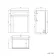 Capri Slate Grey Combination Vanity Basin and Miami Toilet 1350mm - Chrome Handles