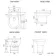 Capri Slate Grey Combination Vanity Basin and Miami Toilet 1350mm - Chrome Handles