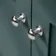 Capri Mystic Green Basin Vanity and Back To Wall Unit 1050mm (Excludes Toilet) - Chrome Handles