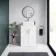 Mersey Gloss White Vanity with Troy Basin 600mm