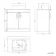 Mersey Gloss White Vanity with Troy Basin 800mm - Black Accents