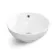 Milos Cotton White Vanity with Mesa Basin 500mm - Brushed Handles