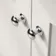 Milos Cotton White Combination Vanity Basin and Miami Toilet 1300mm - Chrome Handles