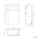 Milos Cotton White Combination Vanity Basin and Houston Toilet 1300mm - Chrome Handles
