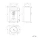 Milos Cotton White Vanity with Oval Basin 500mm - Traditional Handles