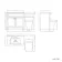 Milos Fog Grey Combination Vanity Basin and Houston Toilet 1300mm - Chrome Handles