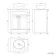 Milos Navy Blue Vanity with Oval Basin 600mm - Chrome Handles